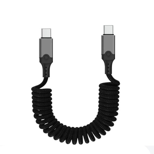 Zkydhbd USB5 Typ C Springkabel 240 W Schnelle 80Gbit / S Datenrate 16K Anzeige Male to Male Connection Zkydhbd USB5 Typ C Springkabel 240 W Schnelle 80Gbit / S Datenrate 16K Anzeige Male to Male Connection von Zkydhbd