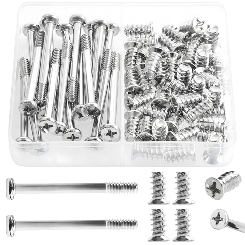 Zmbroll 60 Stück silberne PC-Computergehäuse-Befestigungsschrauben UNC 6–32 x 35 mm Lüfter lange Schraube und PC-Gehäuselüfterschrauben M5 x 10 mm Kühler-Wasserkühlungsschraube für Zmbroll 60 Stück silberne PC-Computergehäuse-Befestigungsschrauben UNC 6–32 x 35 mm Lüfter lange Schraube und PC-Gehäuselüfterschrauben M5 x 10 mm Kühler-Wasserkühlungsschraube für von Zmbroll