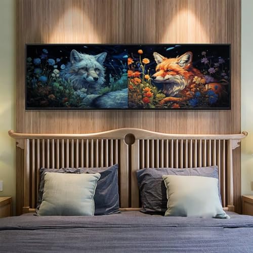 5D Diamond Painting Tier Fuchs Diamond Painting Erwachsene/Kinder, DIY Diamond Art Diamant Painting Bilder, Kristall Strass Diamant Malerei Basteln für Home Wand Décor, 39.3x106.2 Inch/100x270 cm 5D Diamond Painting Tier Fuchs Diamond Painting Erwachsene/Kinder, DIY Diamond Art Diamant Painting Bilder, Kristall Strass Diamant Malerei Basteln für Home Wand Décor, 39.3x106.2 Inch/100x270 cm von Znnegxiia