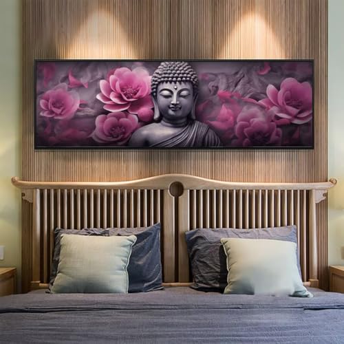 Diamond Painting Zen Diamant Painting Bilder Erwachsene/Kinder, 31.4x82.6 Inch/80x210 cm Groß xxl 5D Diamond Painting Rose für Wand Deko, DIY Kreuzstich Stickerei Diamant Kunst Set für Home Décor Diamond Painting Zen Diamant Painting Bilder Erwachsene/Kinder, 31.4x82.6 Inch/80x210 cm Groß xxl 5D Diamond Painting Rose für Wand Deko, DIY Kreuzstich Stickerei Diamant Kunst Set für Home Décor von Znnegxiia