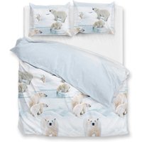 ZO HOME Bettwäsche "Polare" 1 Stk. tlg. Bettwäsche aus 100% Baumwolle, hochwertige Flanell von Zo Home