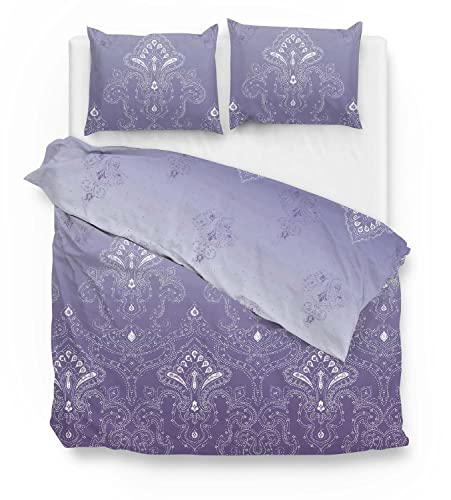 Zo!Home Morel Duvet Cover, Purple, 140 x 220 cm von Zo!Home