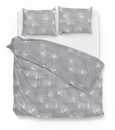 Zo!Home Saskia Duvet Cover, Gray, 240 x 220 cm von Zo!Home