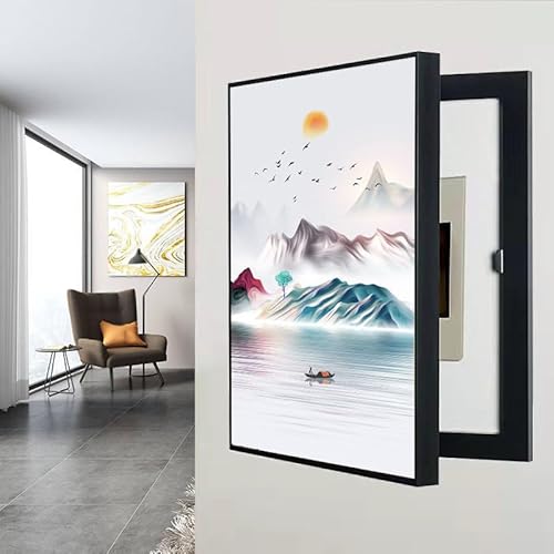 Sicherungskasten-Abdeckung, Schrank, Verteilerkasten, dekorative Malerei, 30 x 40 cm, Stromzählerkasten-Abdeckung, modische vertikale Wand-Schalttafel-Abdeckung, 30 x 40 cm ( Color : A , Size : 40x50c Sicherungskasten-Abdeckung, Schrank, Verteilerkasten, dekorative Malerei, 30 x 40 cm, Stromzählerkasten-Abdeckung, modische vertikale Wand-Schalttafel-Abdeckung, 30 x 40 cm ( Color : A , Size : 40x50c von ZoRHac