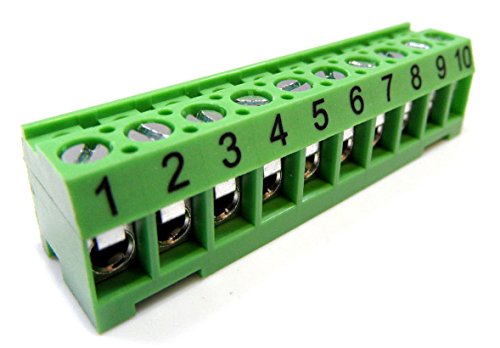 Zodiac Jandy Pro Series Terminal-Bar-Anschluss, 10 Pin grün, Aqualink RS von Zodiac
