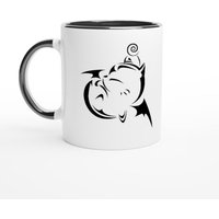 Moogle Magic Lineart - Minimalistic Ff-Inspired Mug Ffxiv Final Fantasy Gift Moogle Magic Lineart - Minimalistic Ff-Inspired Mug Ffxiv Final Fantasy Gift von ZoeBellMae