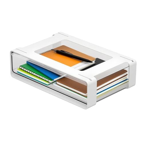 Untertisch Schublade Transparent zum Kleben 31×20×9 cm Schublade unter Schreibtisch selbstklebend Ausziehbare Aufbewahrungsbox Büro Küche Tisch Organizer Kunststoff Weiß Untertisch Schublade Transparent zum Kleben 31×20×9 cm Schublade unter Schreibtisch selbstklebend Ausziehbare Aufbewahrungsbox Büro Küche Tisch Organizer Kunststoff Weiß von ZoeQide