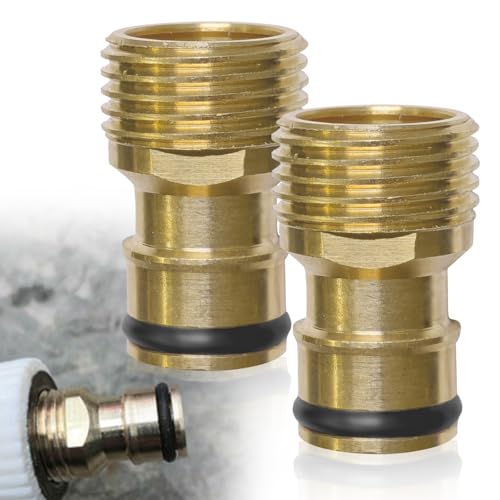 ZoeTekway 2 Stück Schlauchverbinder Gartenschlauch Kupplung Wasserhahn Nippel Schlauchanschluss G1/2 Außengewinde für Wasserhahn Adapter Gartenschlauch ZoeTekway 2 Stück Schlauchverbinder Gartenschlauch Kupplung Wasserhahn Nippel Schlauchanschluss G1/2 Außengewinde für Wasserhahn Adapter Gartenschlauch von ZoeTekway