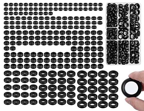ZoeTekway 260 Stück Kabeldurchführung Gummi Dichtungsringe Set 7 Größen Kabeltüllen Gummitüllen für Draht Kabelkanal, Kabelschutz Stecker und Kabel ZoeTekway 260 Stück Kabeldurchführung Gummi Dichtungsringe Set 7 Größen Kabeltüllen Gummitüllen für Draht Kabelkanal, Kabelschutz Stecker und Kabel von ZoeTekway