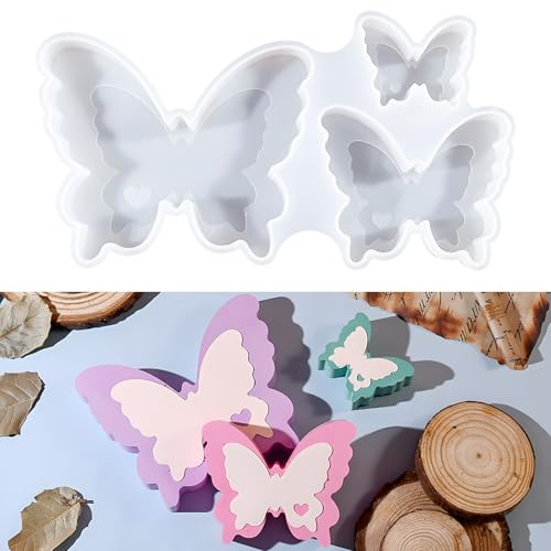 Silikonform Schmetterling, Silikonform Ostern Frühling 3D Silikonformen Gießformen Gießformen Silikon Gipsformen Zum Gießen für Kerzen, Seife und DIY Handwerk Silikonform Schmetterling, Silikonform Ostern Frühling 3D Silikonformen Gießformen Gießformen Silikon Gipsformen Zum Gießen für Kerzen, Seife und DIY Handwerk von ZoeWei