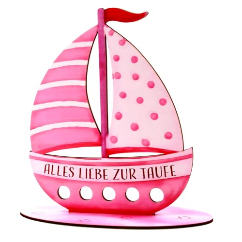 ZoeWei Taufgeschenke für Mädchen, Taufe Geschenk Holz Boot mit Basis Geldgeschenk zur Taufe Hölzernes Taufgeschenk für Junge und Mädchen ZoeWei Taufgeschenke für Mädchen, Taufe Geschenk Holz Boot mit Basis Geldgeschenk zur Taufe Hölzernes Taufgeschenk für Junge und Mädchen von ZoeWei