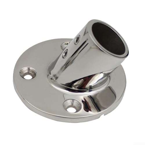 22 mm Marine-Handlauf, runde Basis, starker 316 Edelstahl für Sicherheit und Unterstützung (60°) von Zoegneer