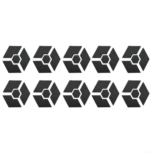 40 Topffüße für Muti-Stil-Töpfe, sechseckiges Design für verbesserte Stabilität und Sauberkeit von Zoegneer