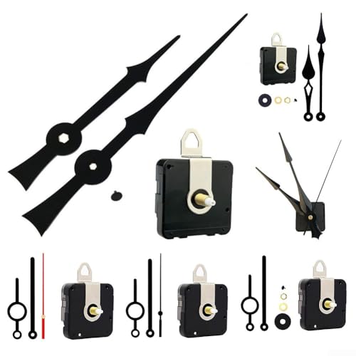 Acryl DIY Basteln Erstellen Sie eine einzigartige, leise Wanduhr mit zuverlässiger Quarzmechanik und schlankem Finish (D) von Zoegneer