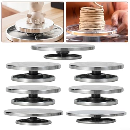 Drehteller mit stabiler Basis, perfektes Werkzeug für Handwerker und Hobbyisten (18 cm unter 12 cm) von Zoegneer