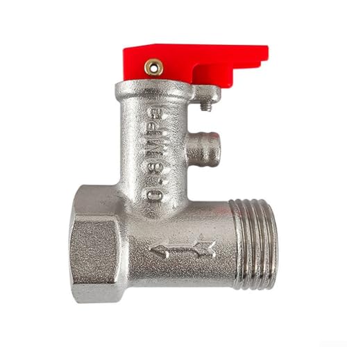 Druckventil für elektrische Warmwasserbereiter, 1,27 cm Messing-Schnittstelle für einfache Einrichtung (0,7 Mpa) von Zoegneer