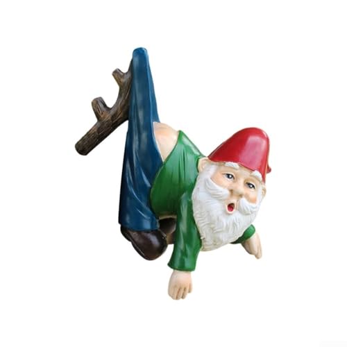 Entzückende Gartenzwerg-Statuen, perfekte Outdoor-Ornamente, um jedem Raum einen Hauch von Verspieltheit zu verleihen von Zoegneer