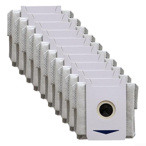 Ersatz-Staubbeutel für Ecovacs für Deebot T30S, 4/10 Stück, entworfen für maximale Staubaufnahme und einfache routinemäßige Wartung (10 Stück) von Zoegneer