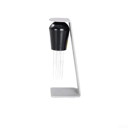 Espresso-Kaffee-Rührnadel mit magnetischem Absorptions-Ständer mit ergonomischem, mattiertem Griff und Anti-Edelstahl-Nadel (schwarzer Boden) von Zoegneer