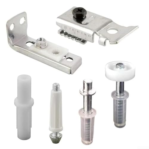 Essential Ersatzteile 6-teiliges Doppelfalt-Tür-Reparatur-Set aus Materialien für dauerhaften Gebrauch von Zoegneer