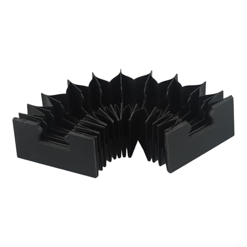 Flexibler Staubschutz für HGR30 Linearführungen, hochfestes Material, geeignet für CNC und Einsatz (400 mm) von Zoegneer