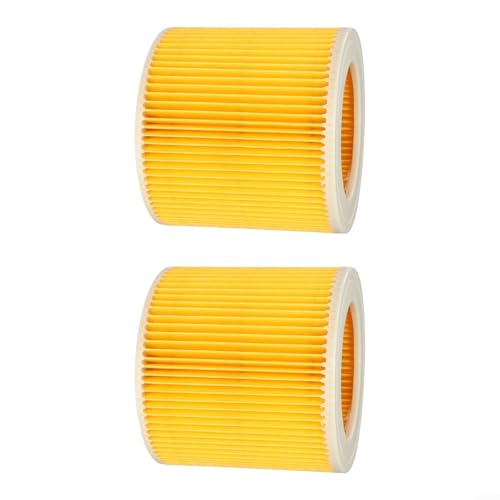 Für Kärcher Zubehör Robuste Filter für Modelle 2000 3000 Serie Staubsauger mit verbessertem Luftstrom (2 Stück) von Zoegneer