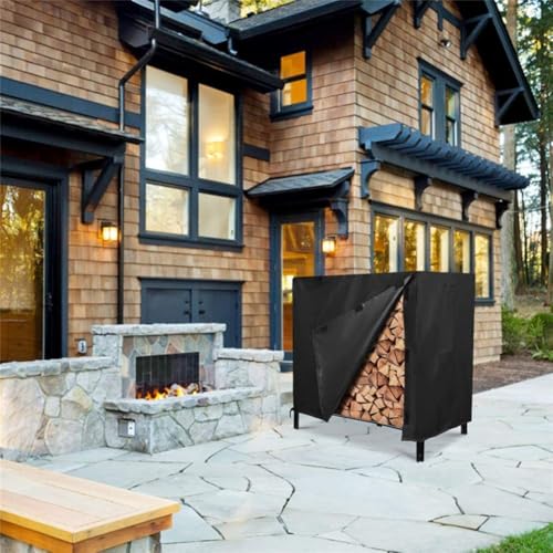 Kaminholzabdeckung für Outdoor-Elemente, wasserdicht und belüftet zum Schutz Kaminholzabdeckung für Outdoor-Elemente, wasserdicht und belüftet zum Schutz von Zoegneer