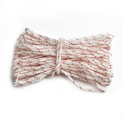 Nylonfaser-Starterseil, 4 m x 6 0 mm für zuverlässige Leistung bei Rasenmäher und Kettensäge Nylonfaser-Starterseil, 4 m x 6 0 mm für zuverlässige Leistung bei Rasenmäher und Kettensäge von Zoegneer