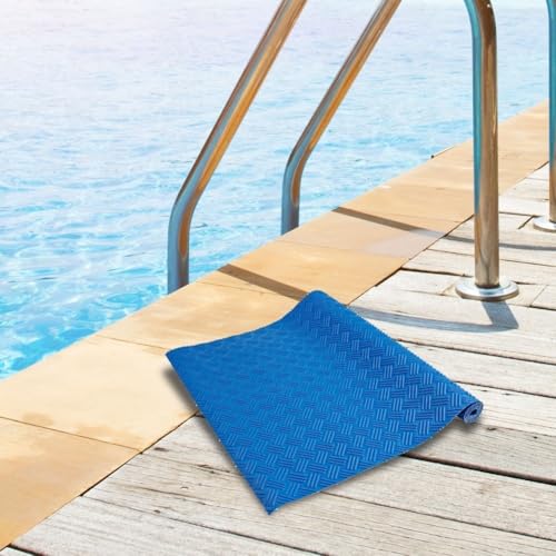 Poolside Anti-Rutsch-Matte für Poolleitern und Nassbereiche, um Rutschen zu reduzieren und die Sicherheit zu erhöhen (90 x 23 cm) von Zoegneer
