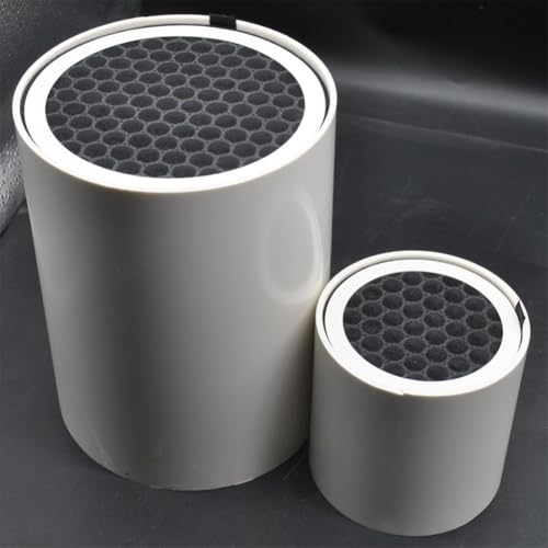 Rauchstaubfilterelement für PVC-Rohrluftauslässe mit mehrschichtigem HEPA und Aktivkohle für verbesserte Raumluftreinheit (104 mm) von Zoegneer