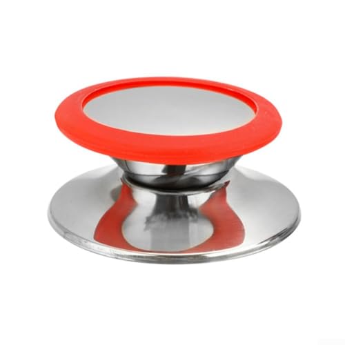 Schlankes Design, abnehmbares Zubehör für Töpfe, ergonomischer Silikongriff, Perlen jetzt erhältlich (rot) von Zoegneer