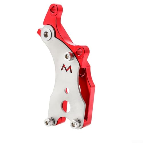 Schwarz Leichte Aluminiumlegierung Scheibenbremse Adapter Halterung Halter Fahrrad Rahmen Scheibenbremse Halterung Bremse Umbausatz (Rot) von Zoegneer
