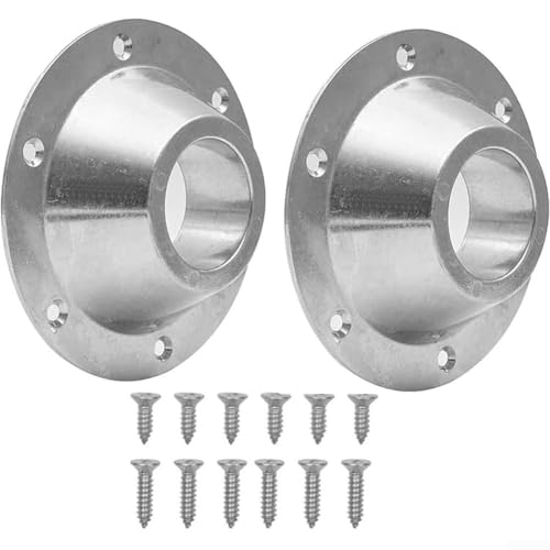Set mit 2 Wohnmobil-Tischflanschhalterungen für langlebige und funktionale Wohnwagen-Esszimmern mit rost- und kratzfestem Aluminium-Design Set mit 2 Wohnmobil-Tischflanschhalterungen für langlebige und funktionale Wohnwagen-Esszimmern mit rost- und kratzfestem Aluminium-Design von Zoegneer
