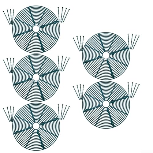 Strapazierfähige Netz-Blumentopfabdeckungen zum Schutz vor Haustieren und Kindern, mit verstellbarem Rückendesign, passend für verschiedene Töpfe und verbessert den Gartenstil von Zoegneer