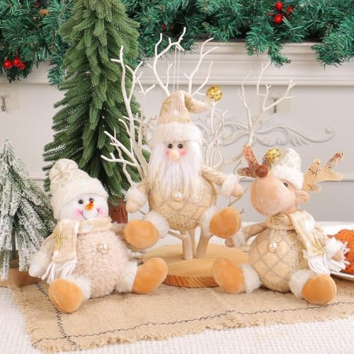 Weihnachtsmann-Puppe für Baum und Haus, hergestellt für saisonale Langlebigkeit und mehrere dekorative Anwendungen Weihnachtsmann-Puppe für Baum und Haus, hergestellt für saisonale Langlebigkeit und mehrere dekorative Anwendungen von Zoegneer