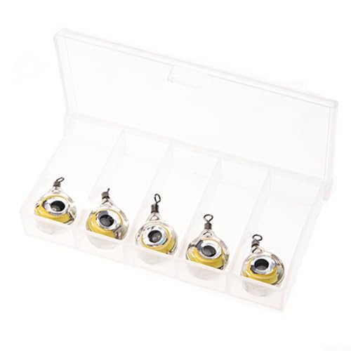 Zoegneer 15 x LED-Blinklichter in Lichtform für Unterwasser, energieeffizient, zum Angeln (5 Stück bunt), 4NCZ646P3V0986H3U4MM626A von Zoegneer