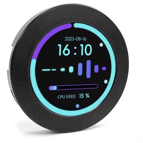 Zoegneer 2,1 Zoll IPS LCD Monitor Wassergekühlter Display Bildschirm Temperaturregelung USB Sekundärcomputer Monitor Wassergekühlter Sekundärbildschirm für CPU GPU HDD Zoegneer 2,1 Zoll IPS LCD Monitor Wassergekühlter Display Bildschirm Temperaturregelung USB Sekundärcomputer Monitor Wassergekühlter Sekundärbildschirm für CPU GPU HDD von Zoegneer