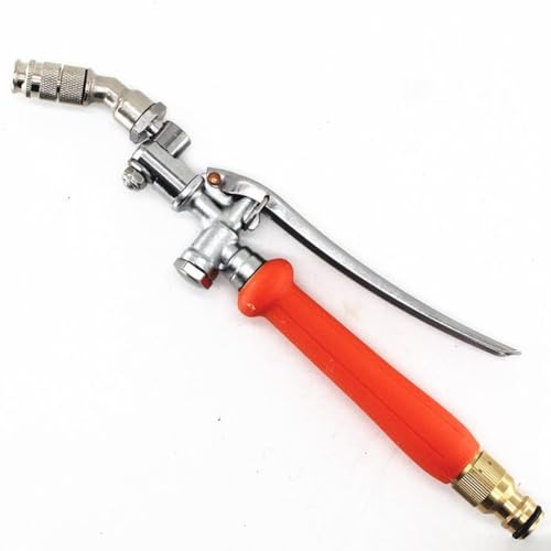 Zoegneer 360° verstellbarer Edelstahl-Wassersprühgriff mit verlängertem Sprühstab und Kupferdüse für Hochdruckreiniger und Auto- oder Klimaanlagen-Reinigung (Nipple-Schnittstelle) von Zoegneer