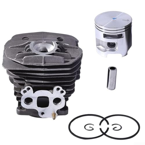 Zoegneer 51 mm Zylinderkolben-Set 537254102 Ersatzteile mit Einstellring für 575 575XP 570 Kettensäge, kompatibel mit EPA-Modellen von Zoegneer