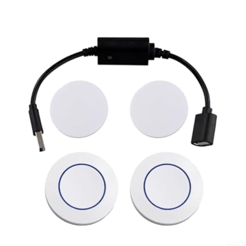 Zoegneer DC 5 V USB Wireless RF Fernbedienung Schalter Treiber Power On/Off LED-Licht mit Selbstsperrmodus (P30-2) von Zoegneer