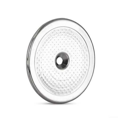 Zoegneer Espresso-Pucksieb, 51 mm, runder Kaffeefilter, Edelstahl-Mesh-Sieb, Ersatz-Kaffeesieb, Filter für Kaffeemaschine, Brühkopf (3) von Zoegneer