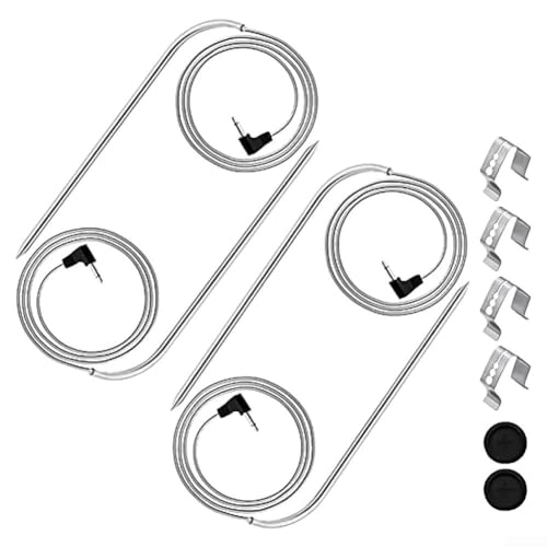 Zoegneer Edelstahl-Fleischsonden kompatibel mit Gravity Series Grills (4 Set) von Zoegneer