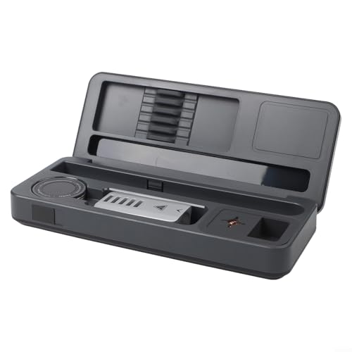 Zoegneer HS-02 Smart Lötkolben Aufbewahrungsbox Set mit mobiler Werkbank Type-C PD QC DC Multi-Protokoll Netzteil 100W Temperaturregelung (HS-02B hoch) von Zoegneer