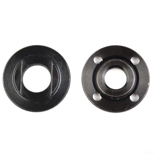 Zoegneer für M14 Gewinde Ersatz Winkelschleifer Innen und Außen Flansch Mutter Set Werkzeug für 14 mm Spindelgewinde (2 Stück) von Zoegneer