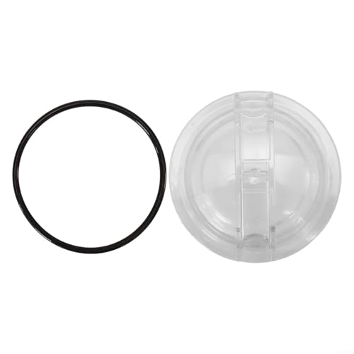 Zoegneer Poolpumpendeckelabdeckung Poolpumpenabdeckung Ersatzteil Schwimmbad-Filtrationssystem mit Unterlegscheibe für SPX3100D Filter für SP3000X (Abdeckung mit Dichtung) von Zoegneer