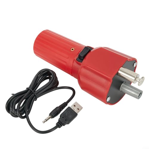 Zoegneer Roter Grill-Mini-Backofenmotor inkl. USB-Kabel-Grillmotor für Zuhause, Party, Outdoor, Picknick, Camping von Zoegneer