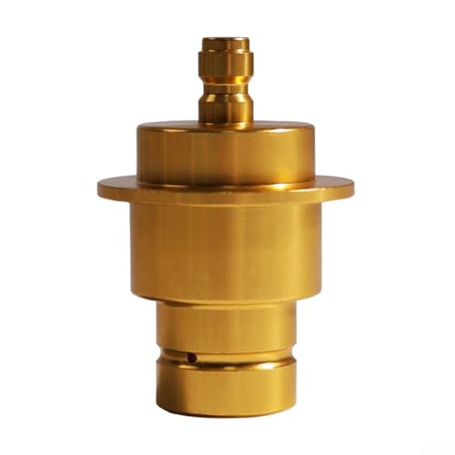 Zoegneer SodaMaker Quick Connect CO2Adapter für Terra Sprudelwasserbereiter, Aluminium-Kohlendioxid-Tankanschluss für einfache Installation (Gold) von Zoegneer
