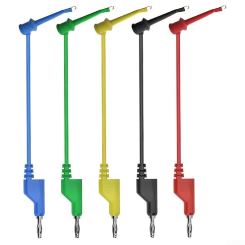 Zoegneer Test Haken-Banana Stecker Test 4MM Bananenstecker Zu Test Haken Clip Stapelbar Kabel Draht Zoegneer Test Haken-Banana Stecker Test 4MM Bananenstecker Zu Test Haken Clip Stapelbar Kabel Draht von Zoegneer