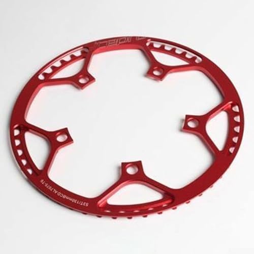 Zoegneer für Litepro für Litepro Einzel-Kettenblatt, zusammenklappbar, LP-Discs, Fahrradscheiben, BCD (45T rot), 2J03U04I9Q3CTBV8QHJU1D02 von Zoegneer