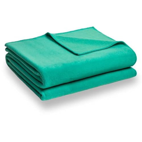 Zoeppritz Soft-Fleece Decke 110x150 Turquoise von Zoeppritz